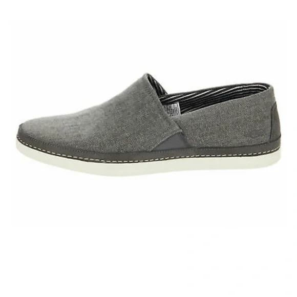 UGG | Reefton Washed Gray Canvas Slip-On. Sz. 11.5 UGG Australia for Men Gears Up for the Summer with the New  main image 3